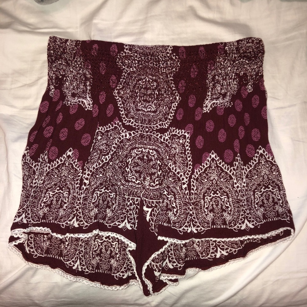 Loose Maroon Shorts!!